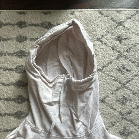 Nike cropped pink speckled hoodie - Picture 2 of 4